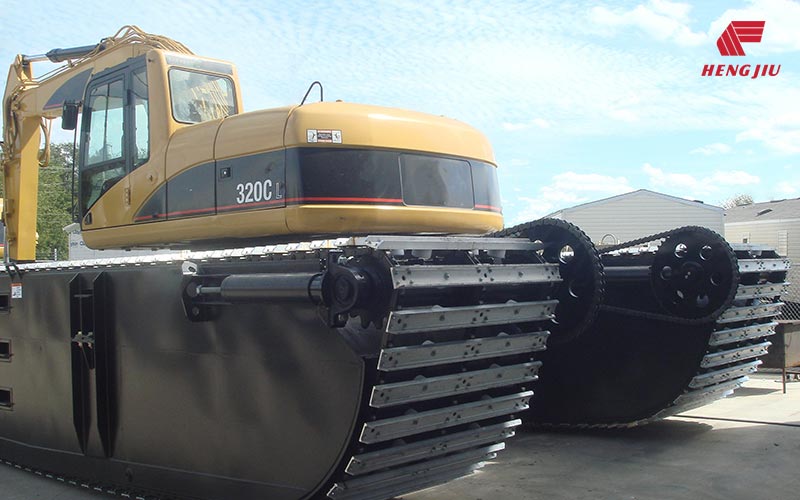 沼澤地作業機械